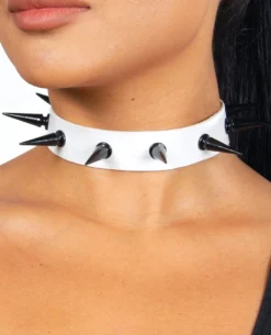 Fun Place Accessories Black Stud Collar