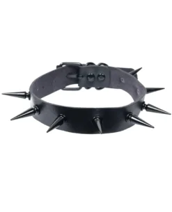 Fun Place Accessories Black Stud Collar