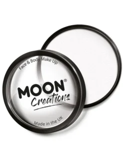 Fun Place Moon Creations Pro Face Paint Cake Pot, White