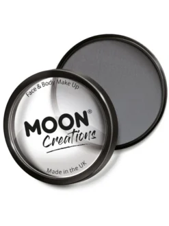 Fun Place Moon Creations Pro Face Paint Cake Pot, Dark Grey Cosplay