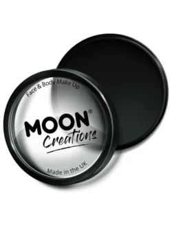 Fun Place Moon Creations Pro Face Paint Cake Pot, Black