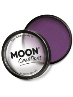 Fun Place Moon Creations Pro Face Paint Cake Pot, Purple Cosplay