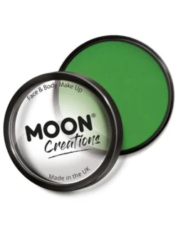 Fun Place Moon Creations Pro Face Paint Cake Pot, Green Cosplay