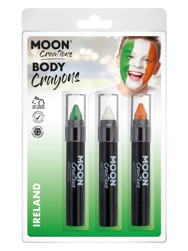Fun Place Cosplay Moon Creations Body Crayons, 3 Fun Place Cosplay Moon Creations Body Crayons,