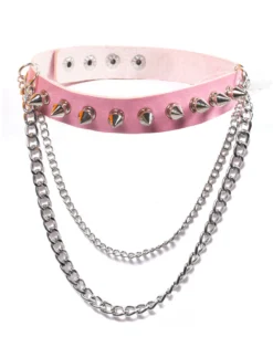 Fun Place Dog Spike Slim Collar