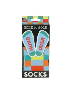 Fun Place Gifts, Jokes & Party Wear Sole Socks Hung Over