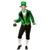 Fun Place St Patrick's Day Deluxe Leprechaun Man Costume S