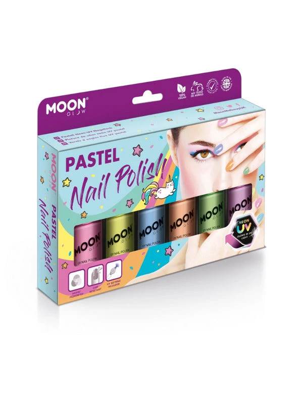 Fun Place Moon Glow Pastel Neon UV Nail Polish 3 Fun Place Moon Glow Pastel Neon UV Nail Polish