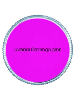 Fun Place UV Palette Containing 6 UV & Day Glow Colours. Colours Include Neon Foxy Orange, Neon Pink Flamingo, Neon Toxic Yellow, Neon Kryptonite Green, Super Nova & Abyss.