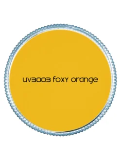 Fun Place UV Palette Containing 6 UV & Day Glow Colours. Colours Include Neon Foxy Orange, Neon Pink Flamingo, Neon Toxic Yellow, Neon Kryptonite Green, Super Nova & Abyss.