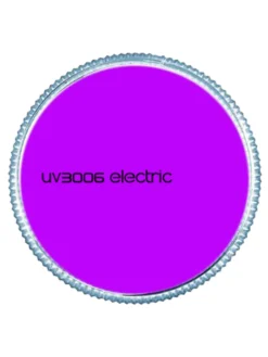 Fun Place UV Palette Containing 6 UV & Day Glow Colours. Colours Include Neon Foxy Orange, Neon Pink Flamingo, Neon Toxic Yellow, Neon Kryptonite Green, Super Nova & Abyss.