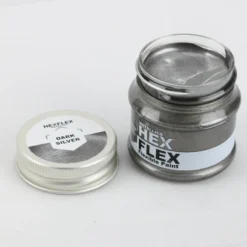 Fun Place Hex Flex Metallic - Dark Silver