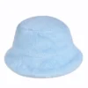 Fun Place Baby Blue Fluffy Bucket Hat Festivals