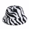 Fun Place White Tiger Fluffy Bucket Hat