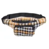 Fun Place Houndstooth Yellow Tweed Bumbag Festivals