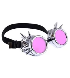 Fun Place Kaleidoscope Silver Goggles Festivals