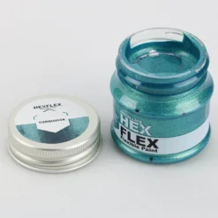 Fun Place Cosplay Hex Flex Metallic - Turquoise
