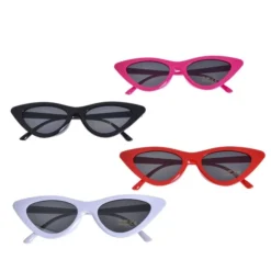 Fun Place Cat Eye Glasses With Clear Lens - Mixed Colours Festivals